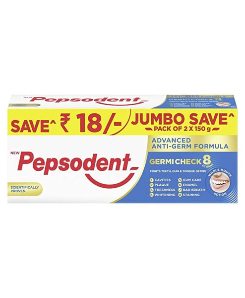 Pepsodent Advanced Anti-Germ, 2x150g